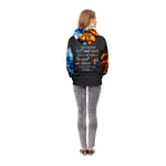 Yin Yang Fire & Ice Lion Unisex Pullover Hoodie