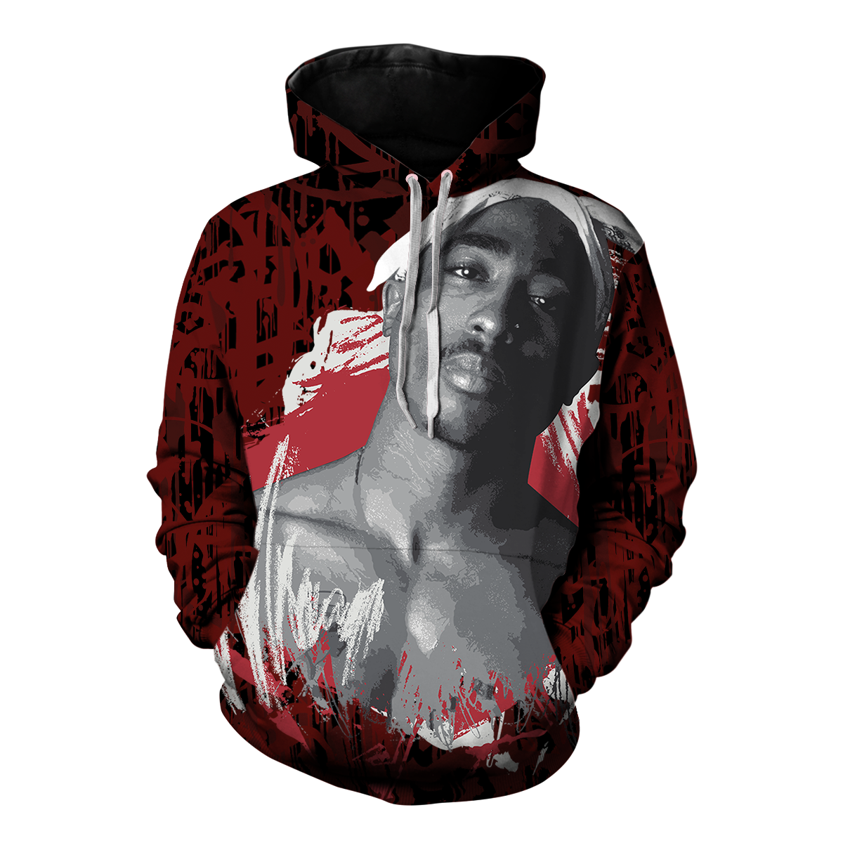 Tupac Unisex Pullover Hoodie