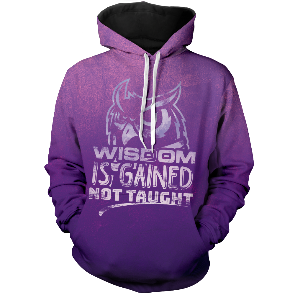 Wisdom Gained Unisex Pullover Hoodie