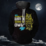 Owlright Unisex Pullover Hoodie S