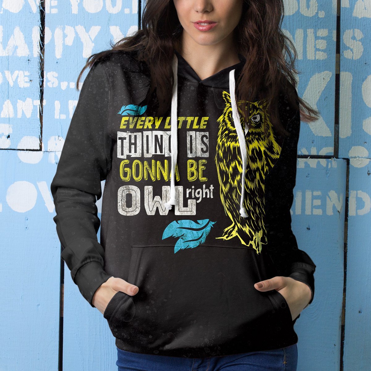 Owlright Unisex Pullover Hoodie