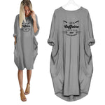 I Run On Caffeine Cats Fur And Cuss Words Dress