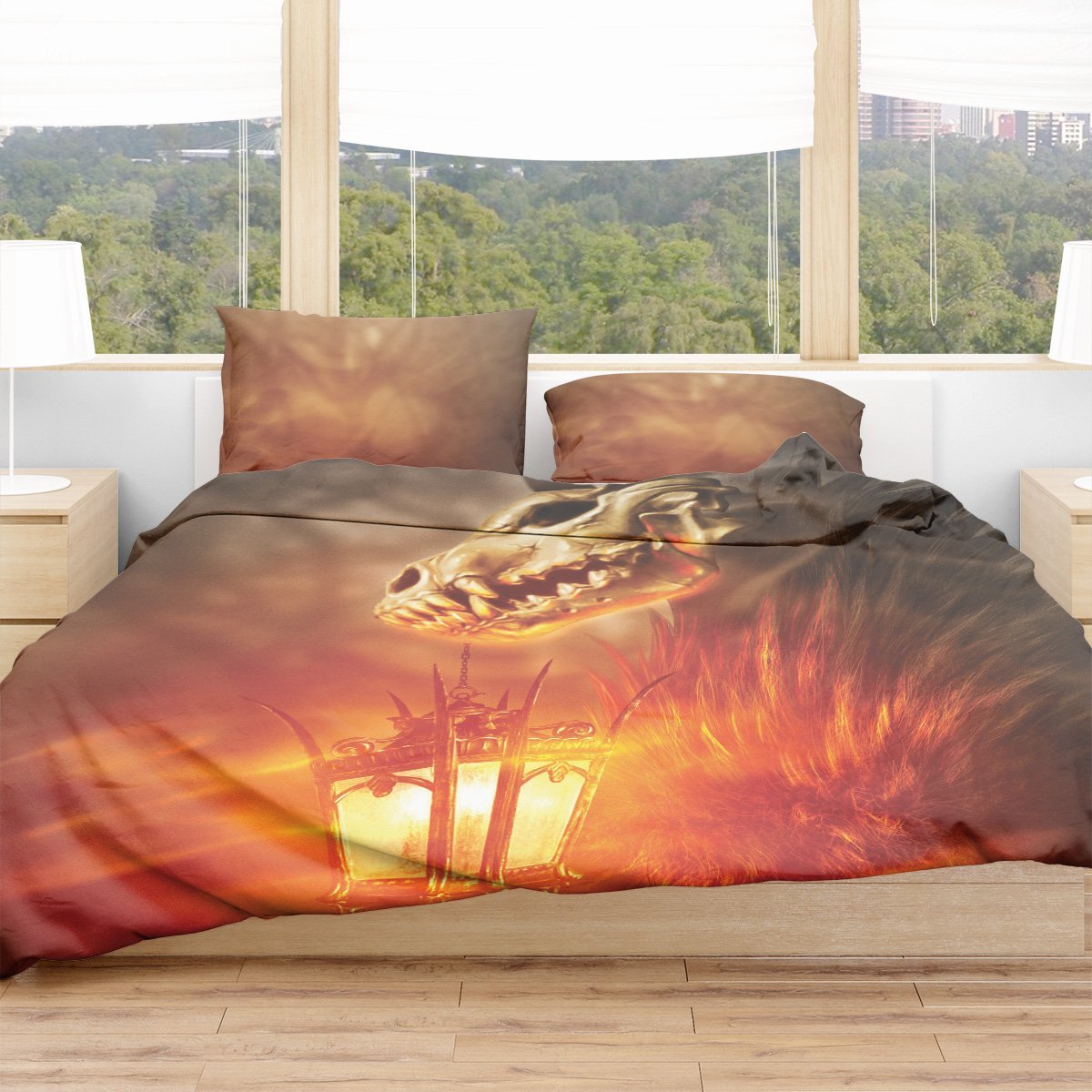 Ignis Fatuus Bedding Set Twin Beddings