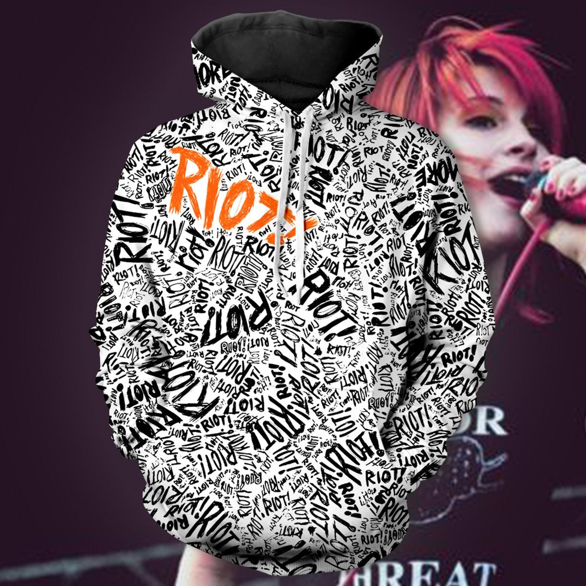 Riot Unisex Pullover Hoodie S