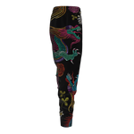 Floral Dragon Jogger Pants