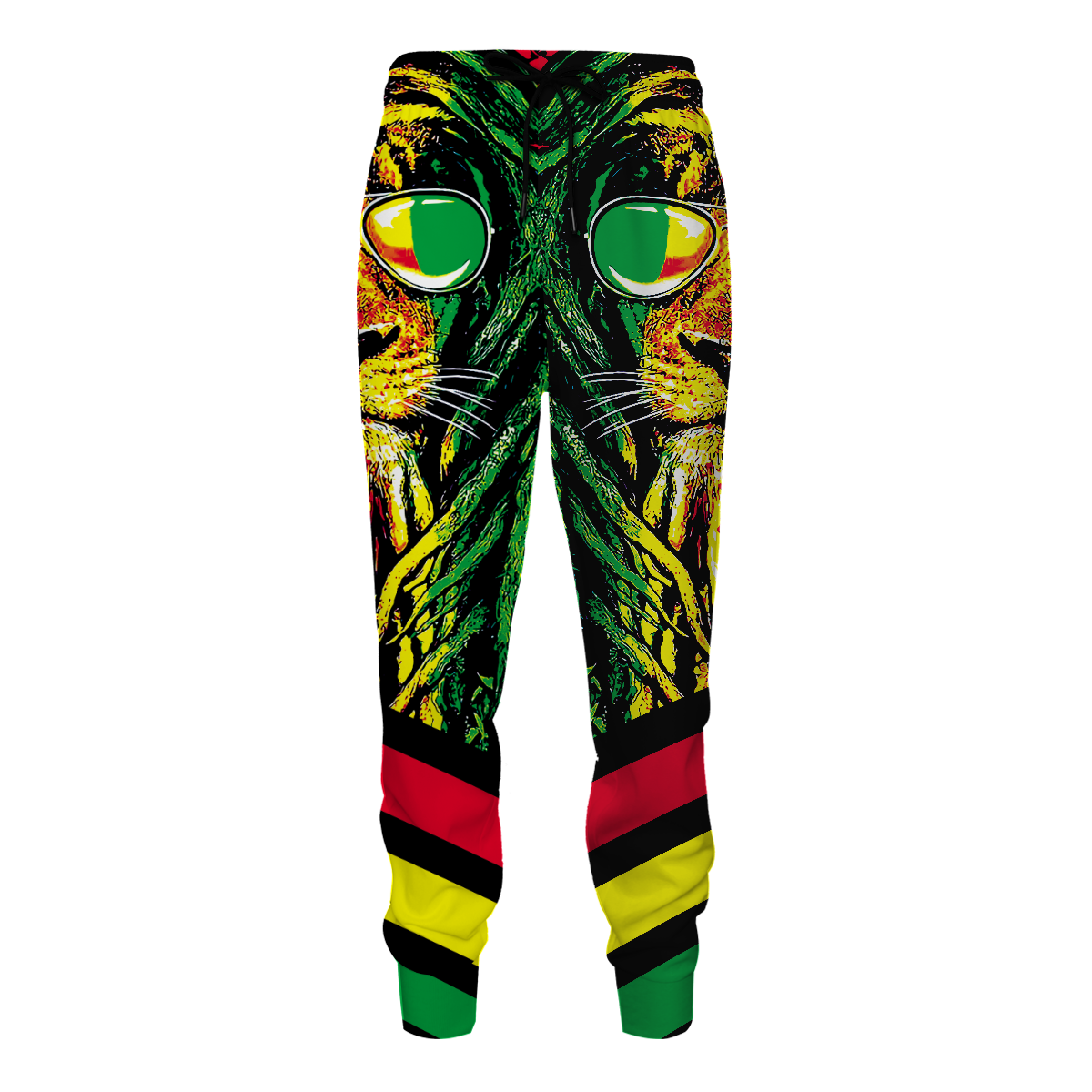Dreadlocks Rasta Jogger Pants