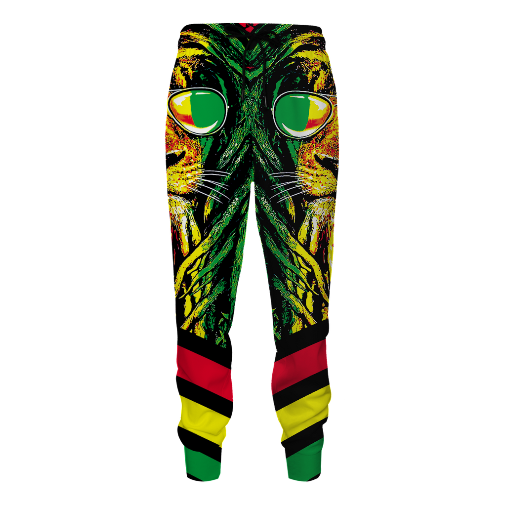 Dreadlocks Rasta Jogger Pants