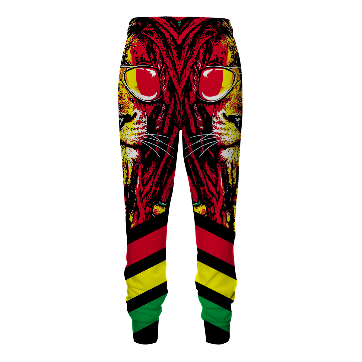 Dreadlocks Rasta Jogger Pants