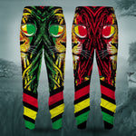 Dreadlocks Rasta Jogger Pants S