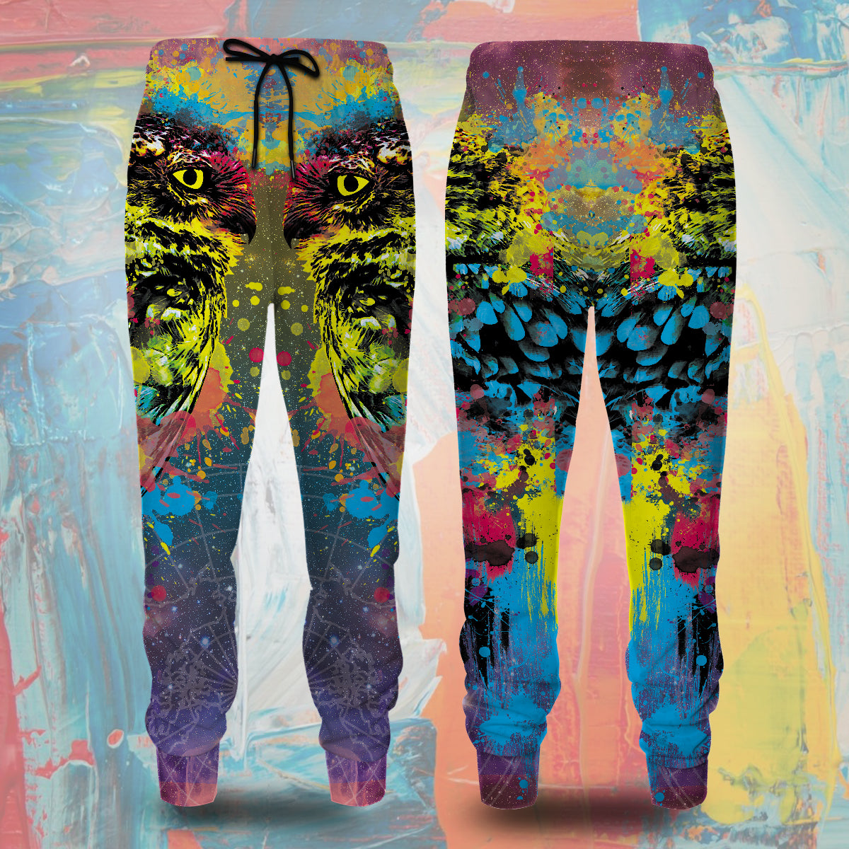 Owl Language Jogger Pants
