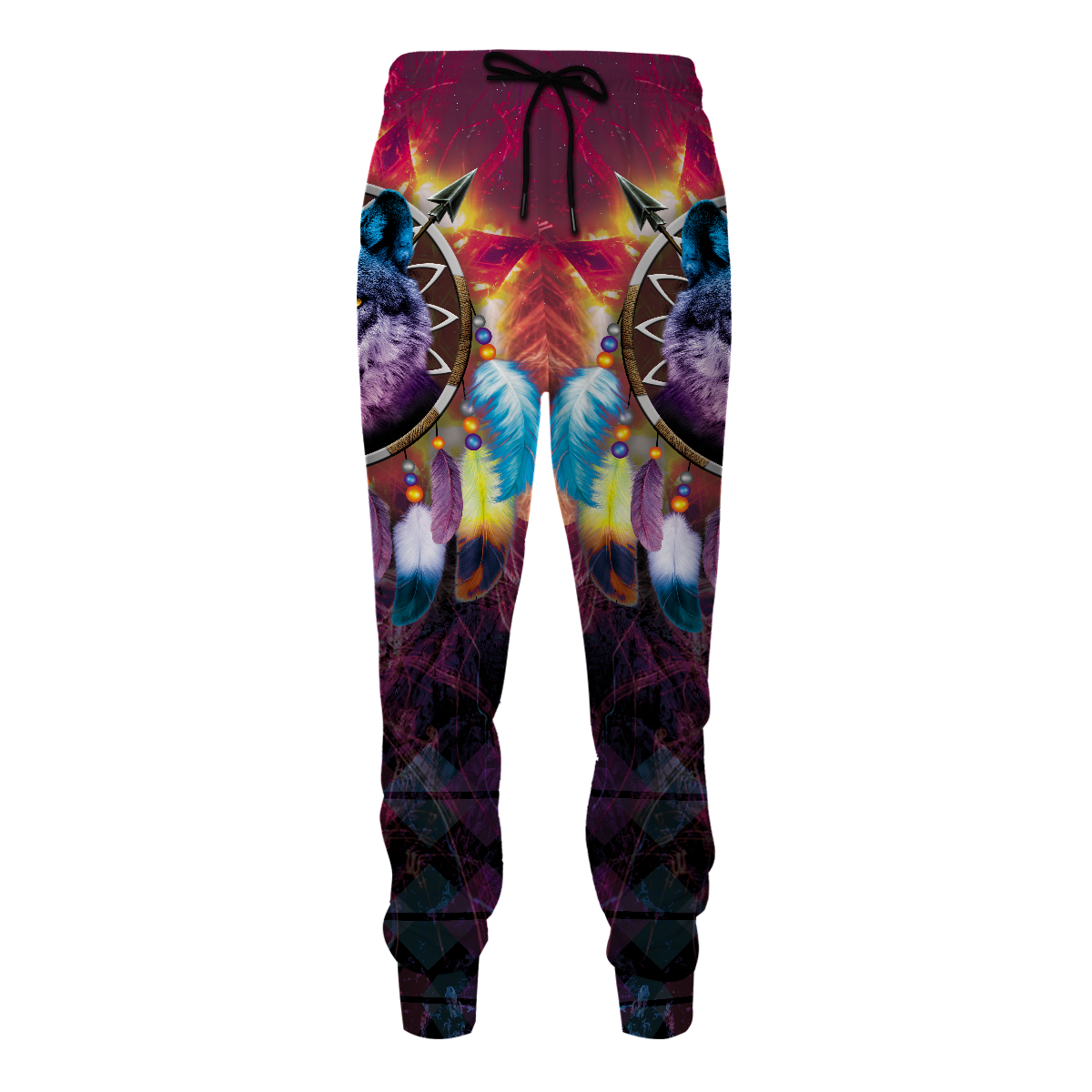 Wolf Dreamcatcher Jogger Pants