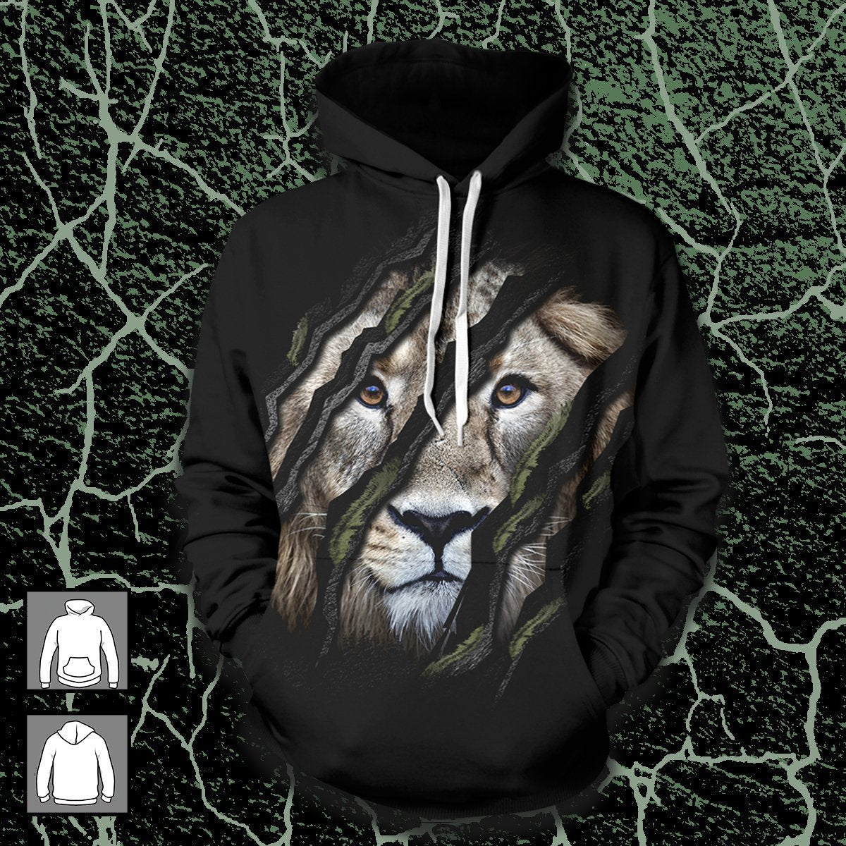 Claw Marks Unisex Pullover Hoodie