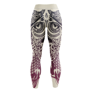 Tribal Owl Unisex Tights Leggings