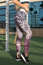 Tribal Owl Unisex Tights Leggings