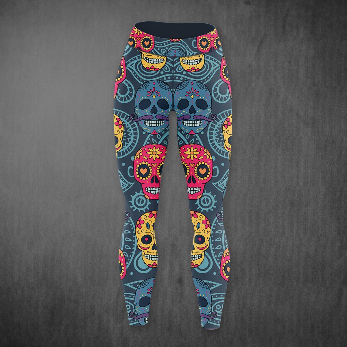 Calavera Unisex Tights S Leggings