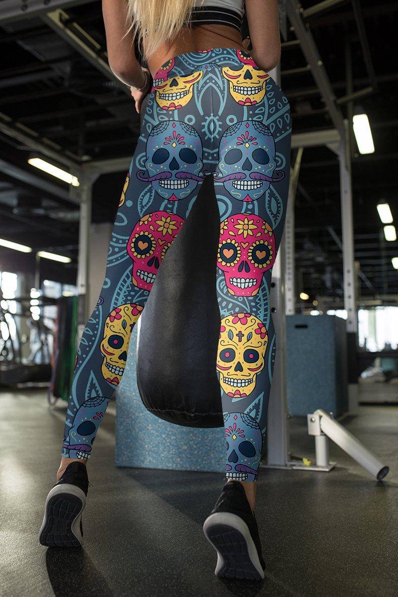 Calavera Unisex Tights Leggings