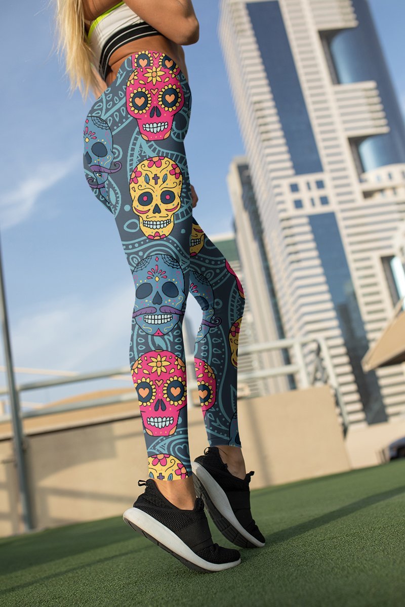 Calavera Unisex Tights Leggings