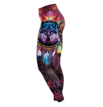 Wolf Dreamcatcher Unisex Tights