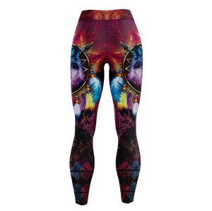 Wolf Dreamcatcher Unisex Tights