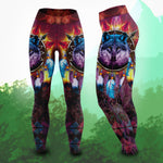 Wolf Dreamcatcher Unisex Tights