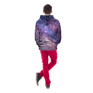 Leo Galaxy Unisex Pullover Hoodie