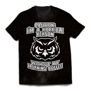 Morning Coffee Unisex T-Shirt M