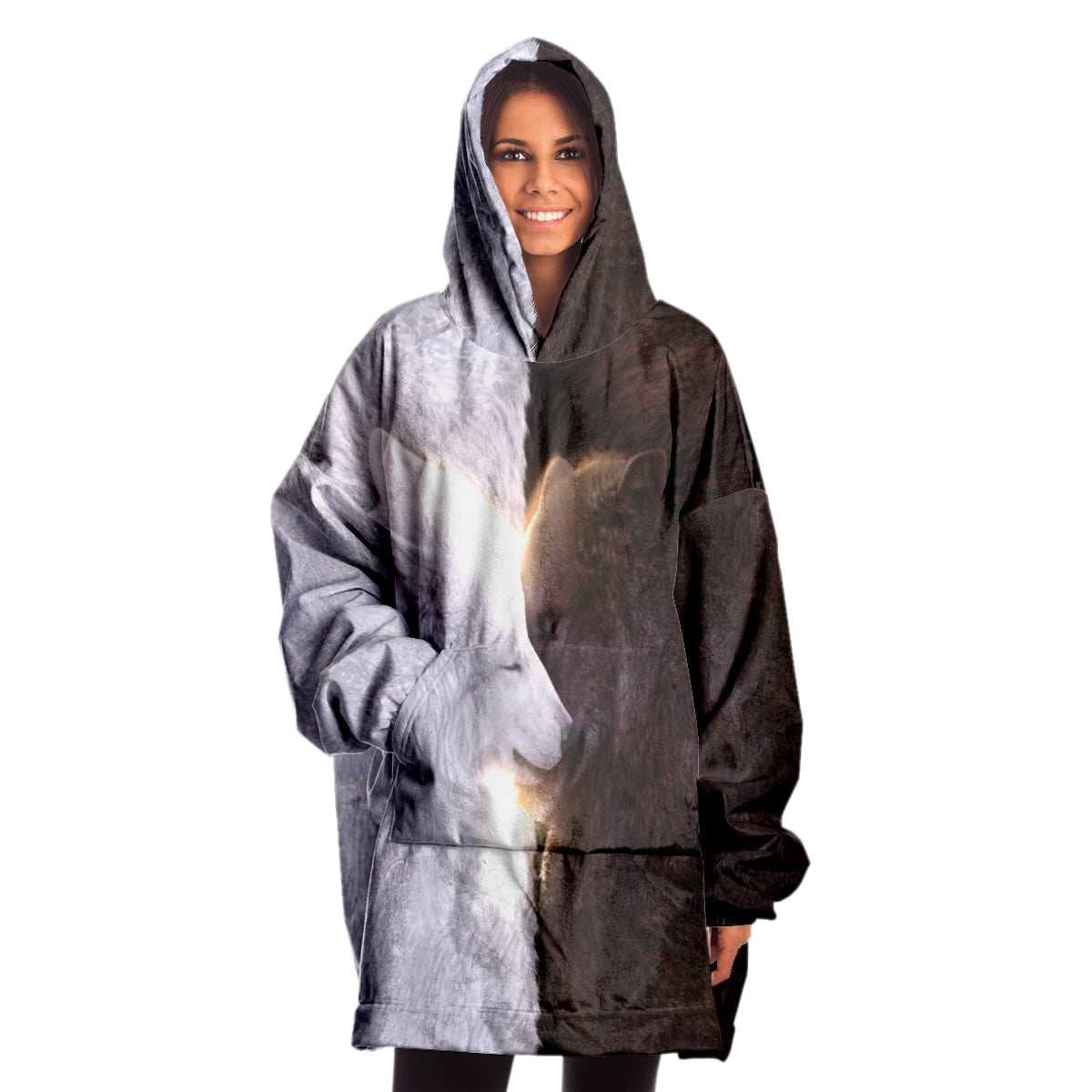 Wolf Mates Oversized Hoodie