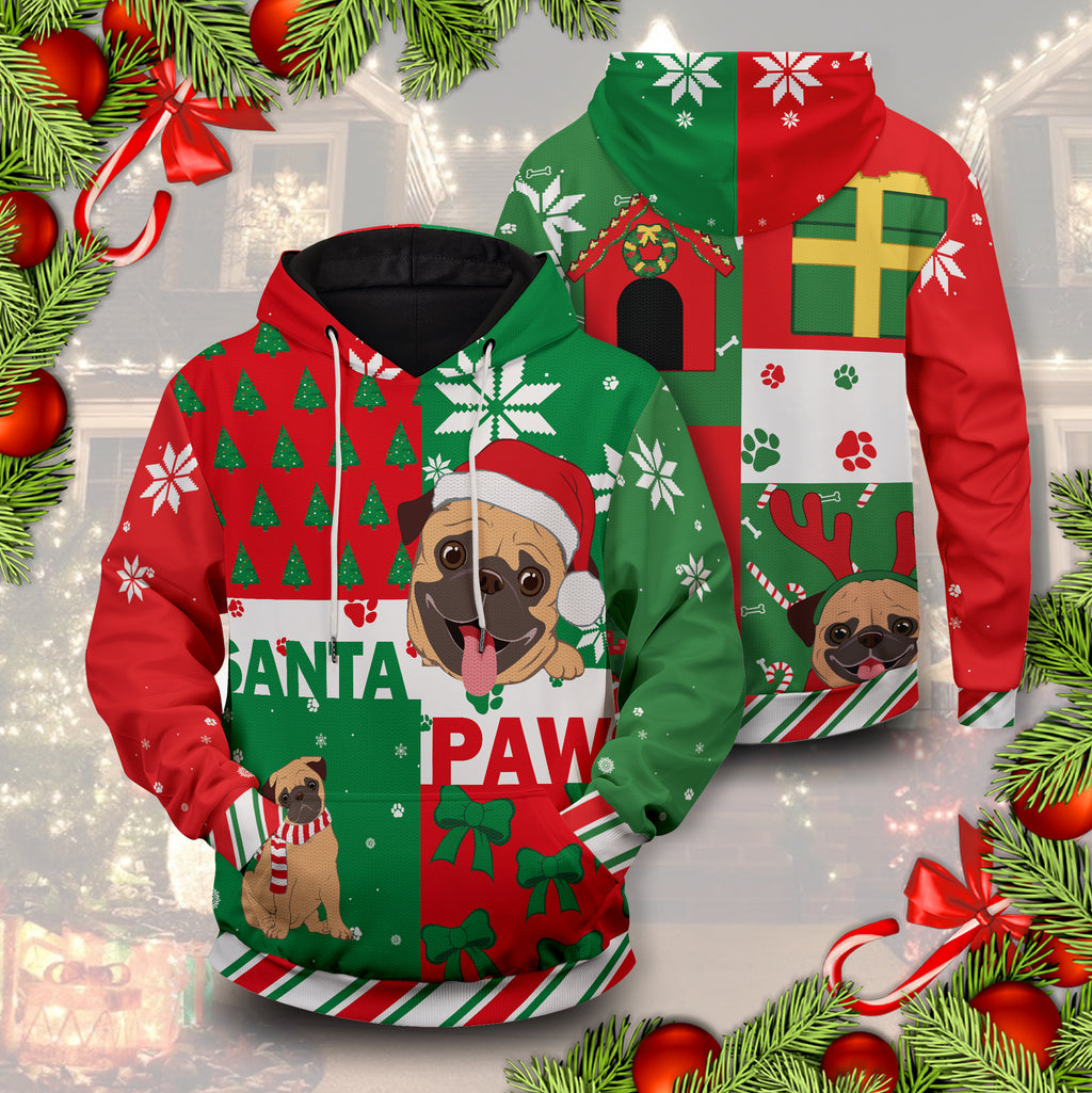 Santa Paws Pullover Hoodie