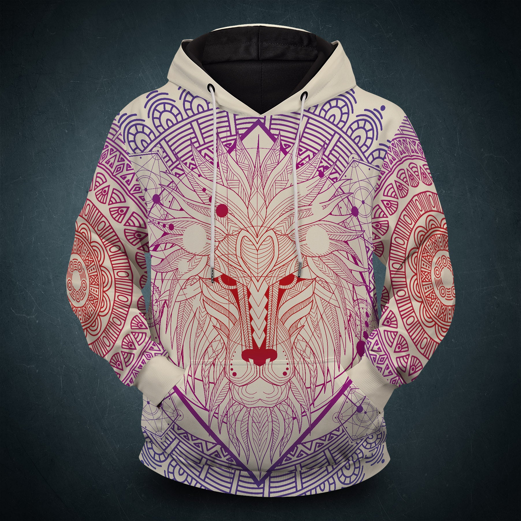 Ancient Lion Unisex Pullover Hoodie