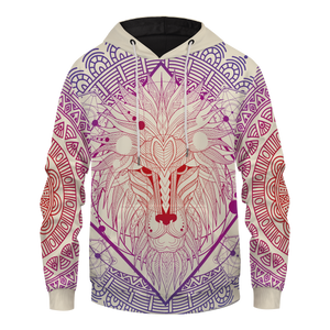 Ancient Lion Unisex Pullover Hoodie