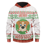 Merry Woofmas Unisex Pullover Hoodie