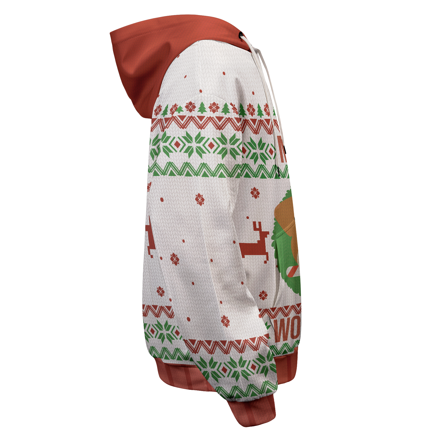 Merry Woofmas Unisex Pullover Hoodie