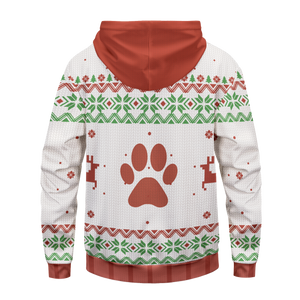 Merry Woofmas Unisex Pullover Hoodie
