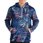 Owl Blues Unisex Pullover Hoodie