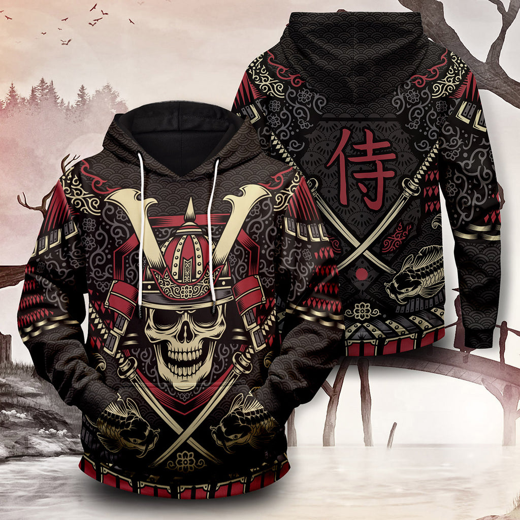 Samurai Unisex Pullover Hoodie