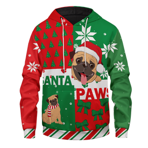 Santa Paws Pullover Hoodie