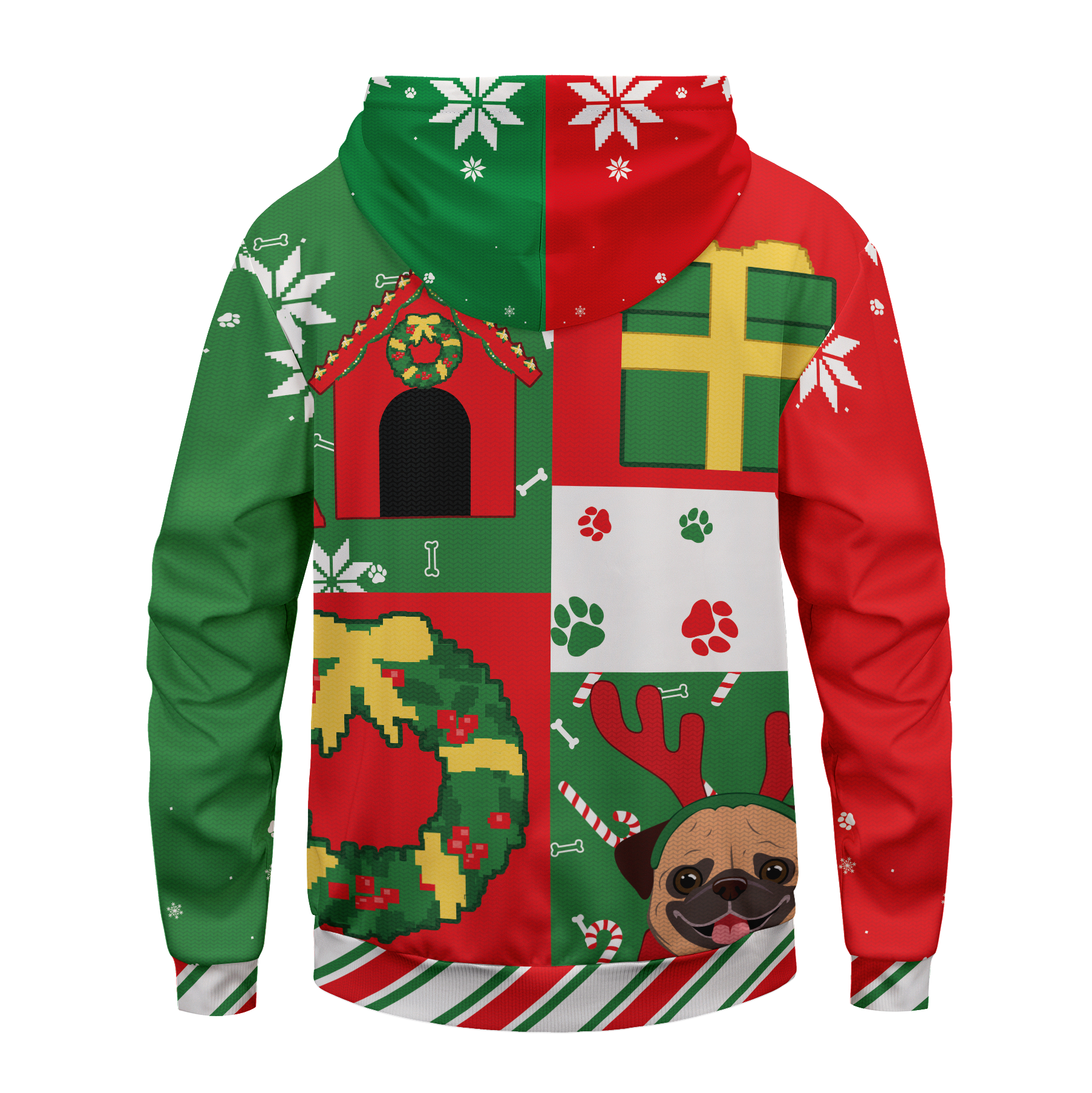 Santa Paws Pullover Hoodie