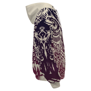 Tribal Owl Unisex Pullover Hoodie