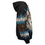 Wolf Dream Catcher Unisex Pullover Hoodie