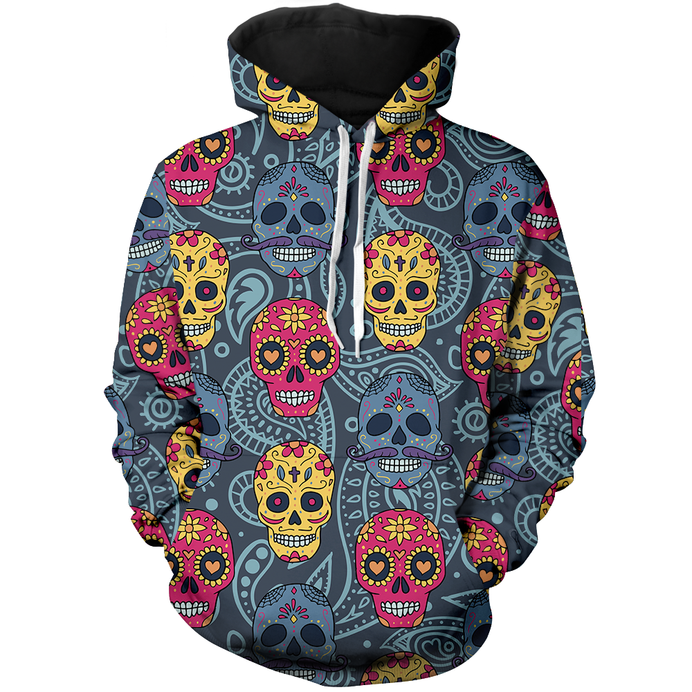 Calavera Unisex Pullover Hoodie