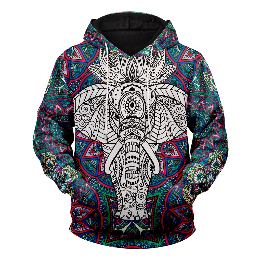 Elephant Spirit Unisex Pullover Hoodie
