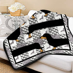 The Sausage Dog Quilt Blanket