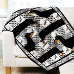 The Sausage Dog Quilt Blanket
