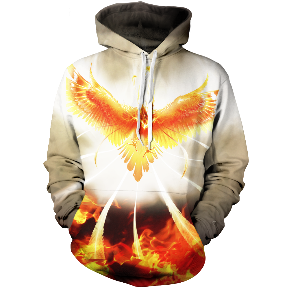 Flight Of Radiance Unisex Pullover Hoodie M