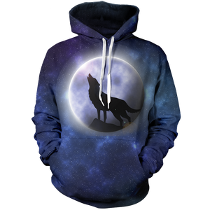 Stay Wild Moon Child Unisex Pullover Hoodie M