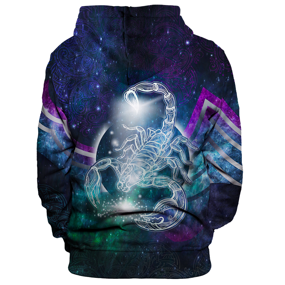 Scorpio Galaxy Unisex Pullover Hoodie
