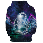 Scorpio Galaxy Unisex Pullover Hoodie