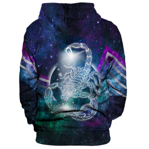 Scorpio Galaxy Unisex Pullover Hoodie