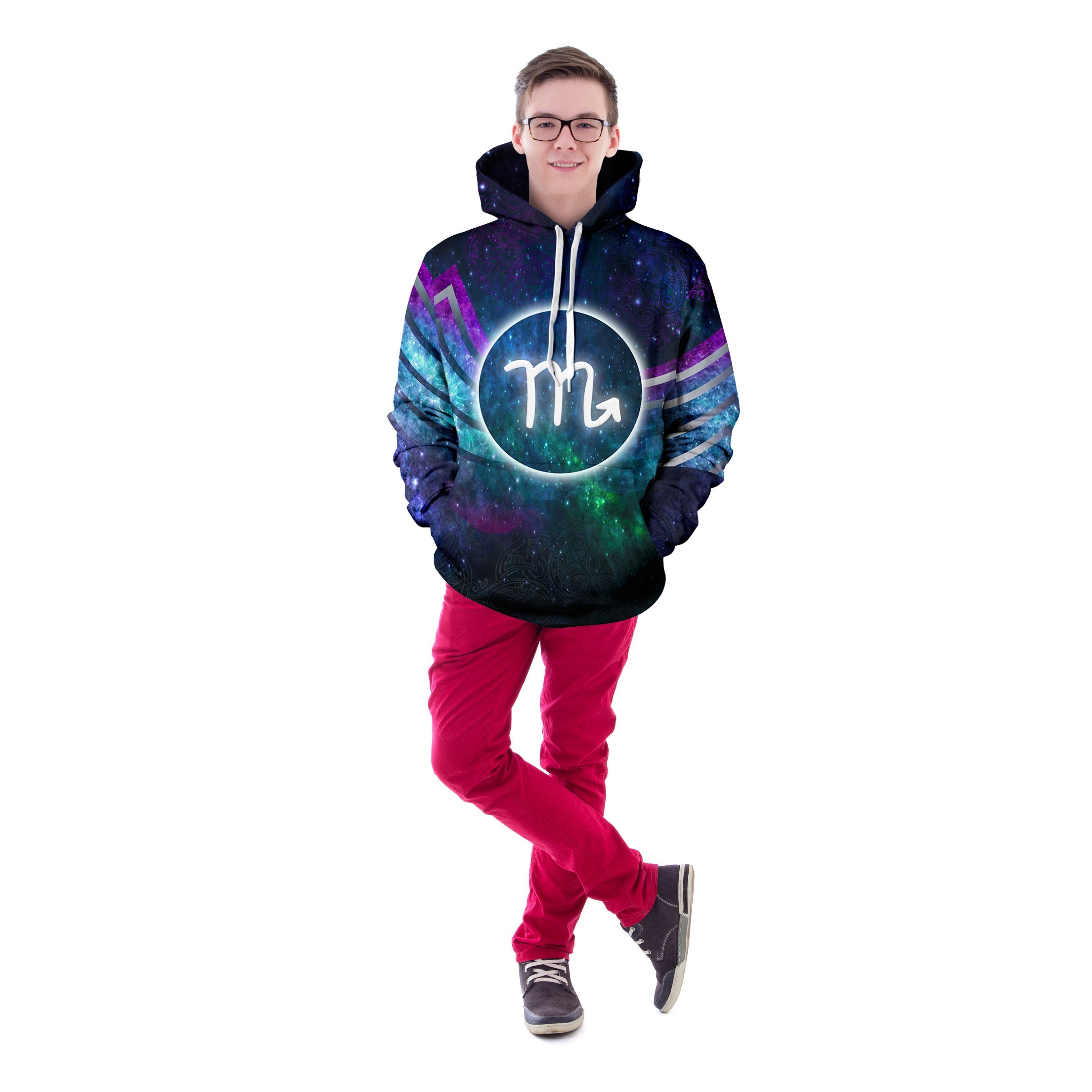 Scorpio Galaxy Unisex Pullover Hoodie