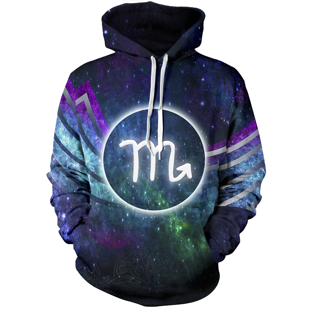 Scorpio Galaxy Unisex Pullover Hoodie